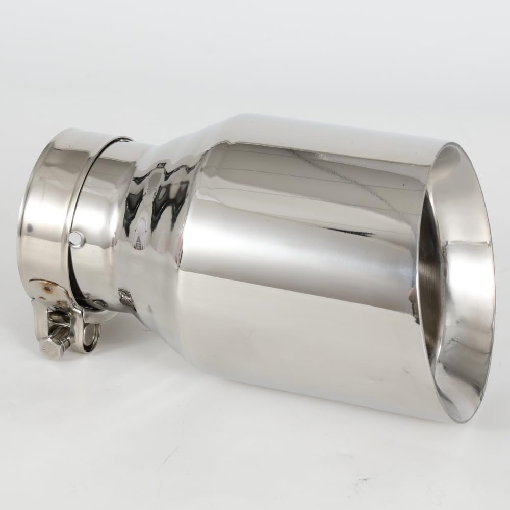 Rura wydechowa samochodu 1 szt. uniwersalna końcówka wydechu/tłumik do BMW pasuje akcesoriów samochodowych(IN 51MM OUT 114MM)