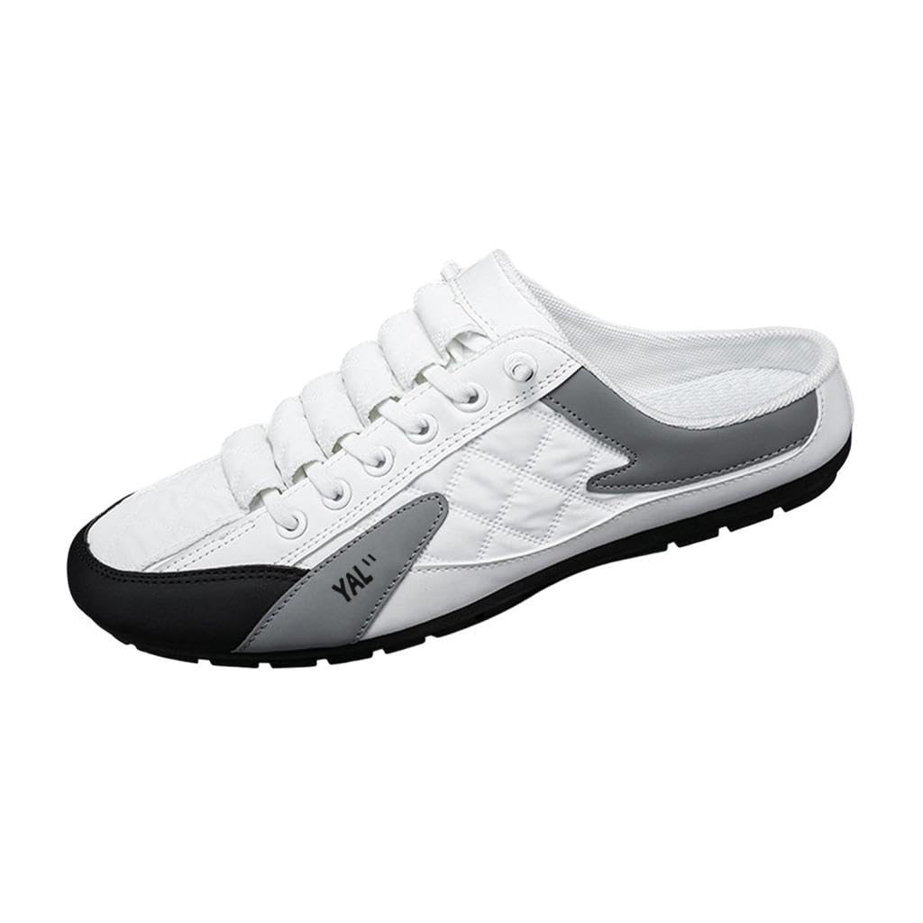 Slip on Mule Sneakers da Uomo Sneakers Senza Schienale Scarpe Sportive Casual per Trekking, Campeggio, Escursionismo, Zaino in Spalla