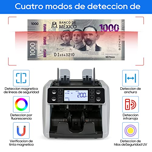 Mejores precios y opiniones de Contador billetes para comprar online. 21 Imagen adicional