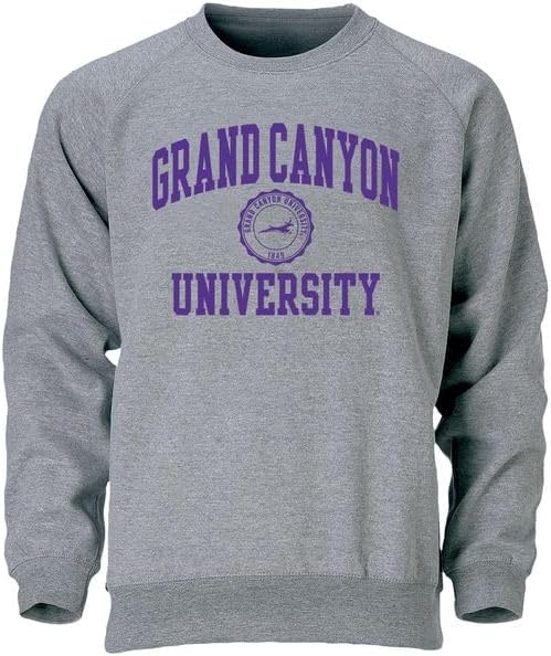Barnesmith Crewneck Sweatshirt for College, Heritage Logo, Adult Unisex
