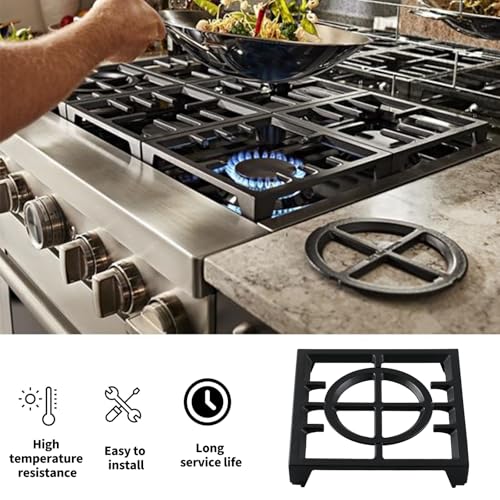 Allstare W11380124 Burner Grate Replacement Parts for Whirlpool KitchenAid Gas Range Parts Dual Fuel Range Cooking Grate 11’’ x 10.8’’ KFDC558JSS00 KCGC506JSS Stove Oven Cast Iron Cooktop Grate 1 Pack