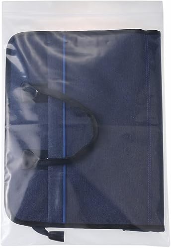 Miniatura 32 de 20 bolsas de polietileno transparente de 4 mil de grosor de 8 x 10 pulgadas de grosor, bolsas de plástico con cierre con cierre de cremallera