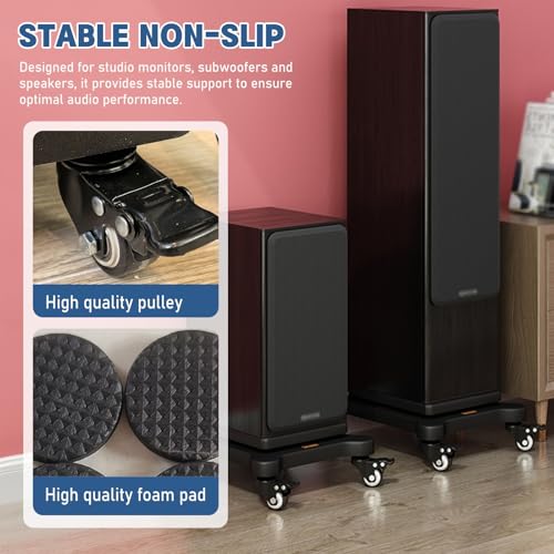 Support d'isolation réglable anti-vibration sol pour caisson de basses - 3