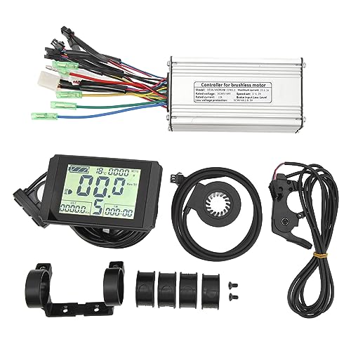 25A 方形波モーターコントローラー LCD10H ディスプレイ V12L パワーアシストセンサー 109R サムスロットル電動自転車変換キット 500W 750W モーター用