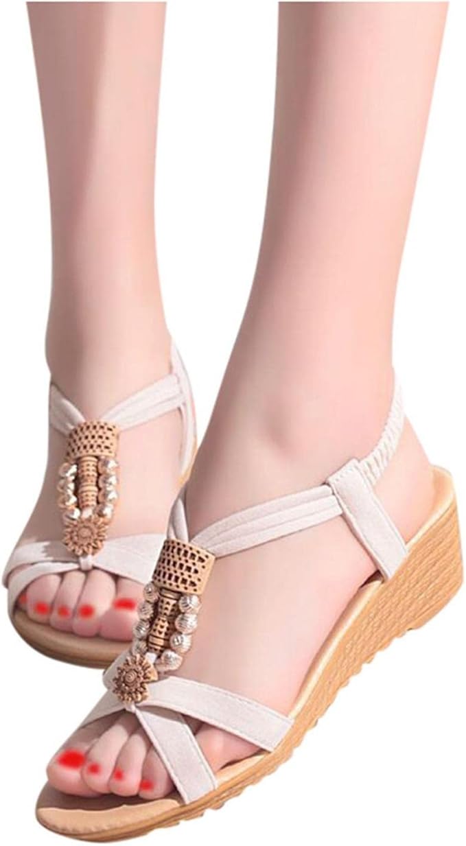 Amazon Co Jp Marahogo サンダル レディース スリッパ ビーチサンダル スポーツサンダル ベルト調節 可愛い 超軽量 ストラップ サンダル 通気性 コンフォートサンダル アウトドア ウェッジサンダル 室内外兼用 ビーチサンダル かわいい アウトドア 滑り止め 歩きやすい