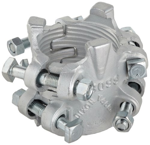 Image of Dixon BU49 Plated Iron Boss Clamp, 4 inch Hose ID, 5-16 /64 inch - 5-38 /64 inch Hose OD