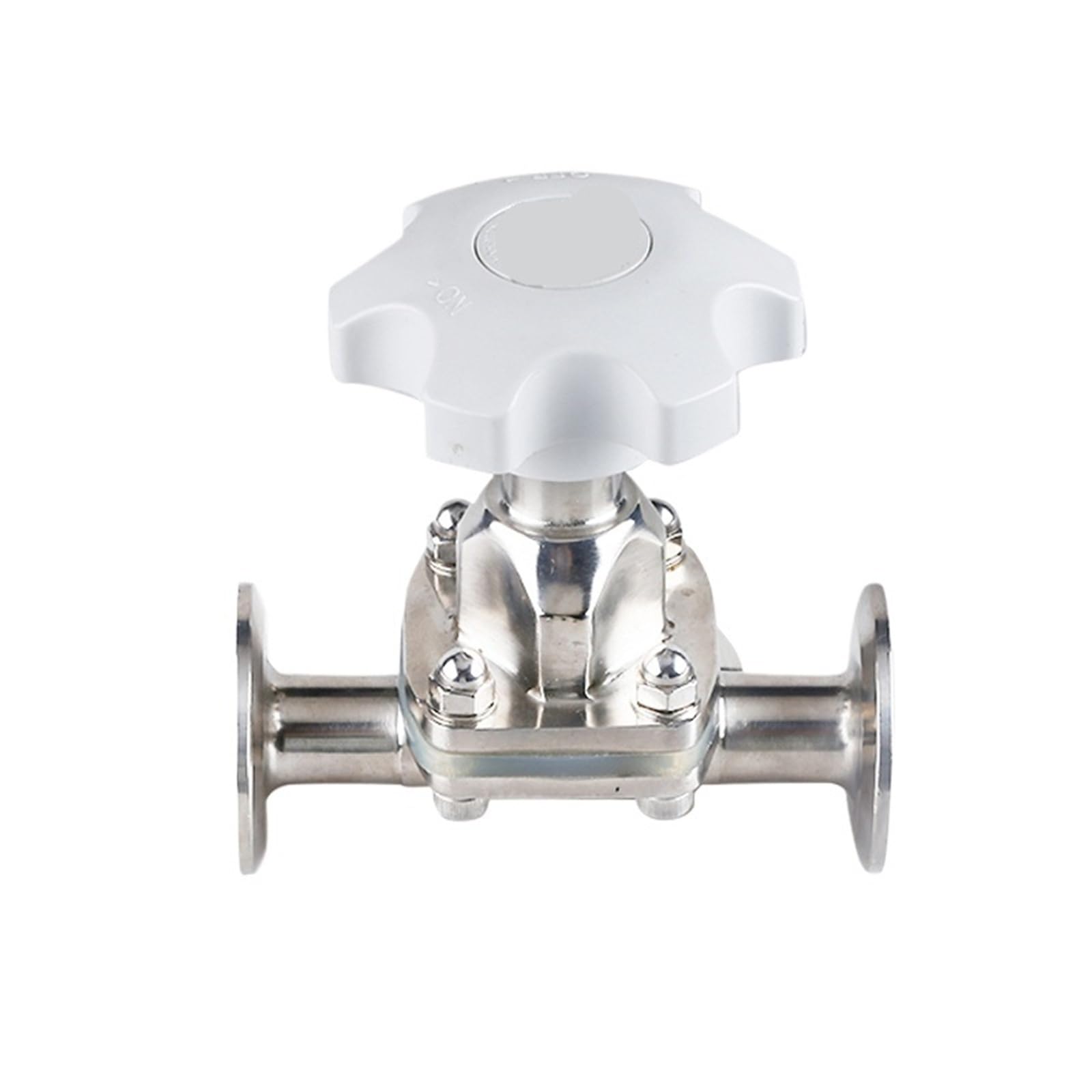 Belovek One Color Dn15 Dn20 Dn25 Dn50 Sanitary Diaphragm Valve Ss316l Stainless Steel 1.5" 2" Tri Clamp Of Brew Beer Dairy Product(45Mm X Ferrule 64)