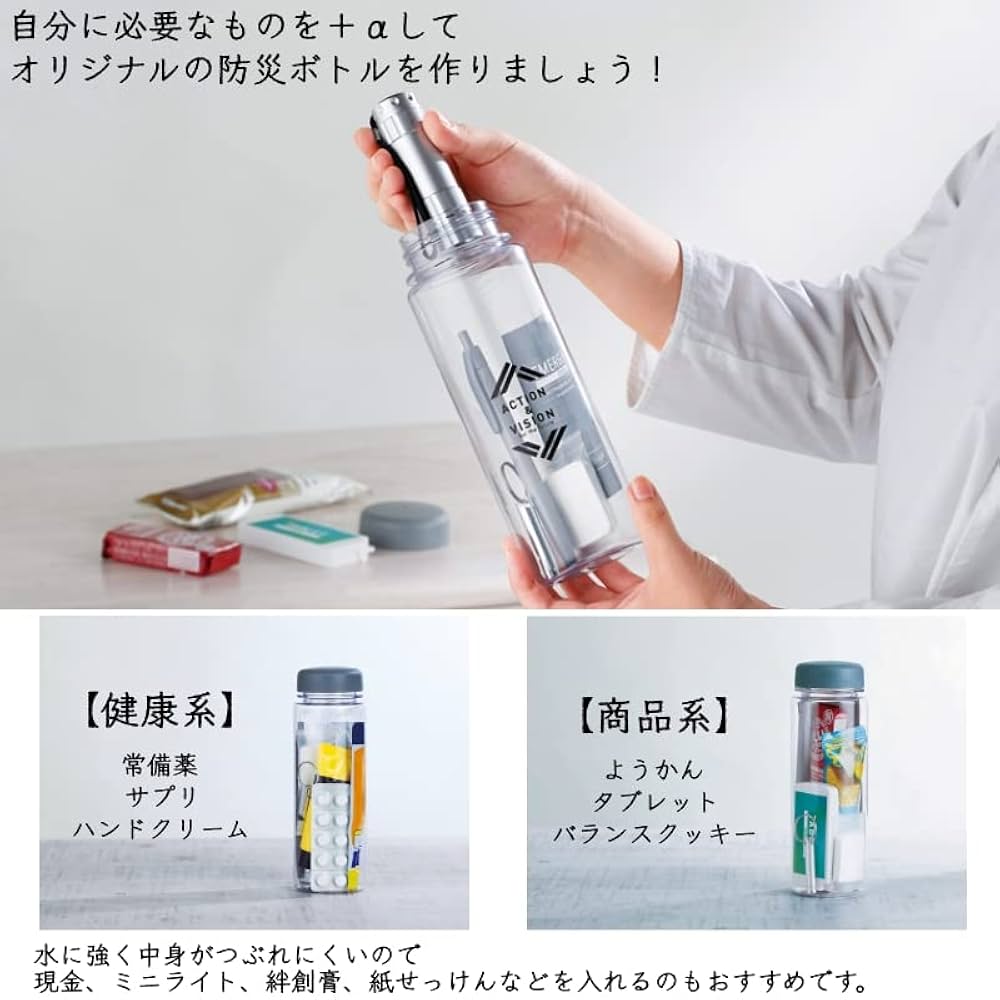 警視庁推奨！！防災ボトル13点セット(6本)　地震　津波　キャンプ　非常食　災害 警視庁推奨！！防災ボトル13点セット(6本) 地震 津波 キャンプ