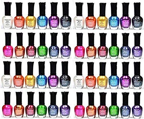Kleancolor 12-pc Nail Polish Set (4 SET, Awesome Metallic)