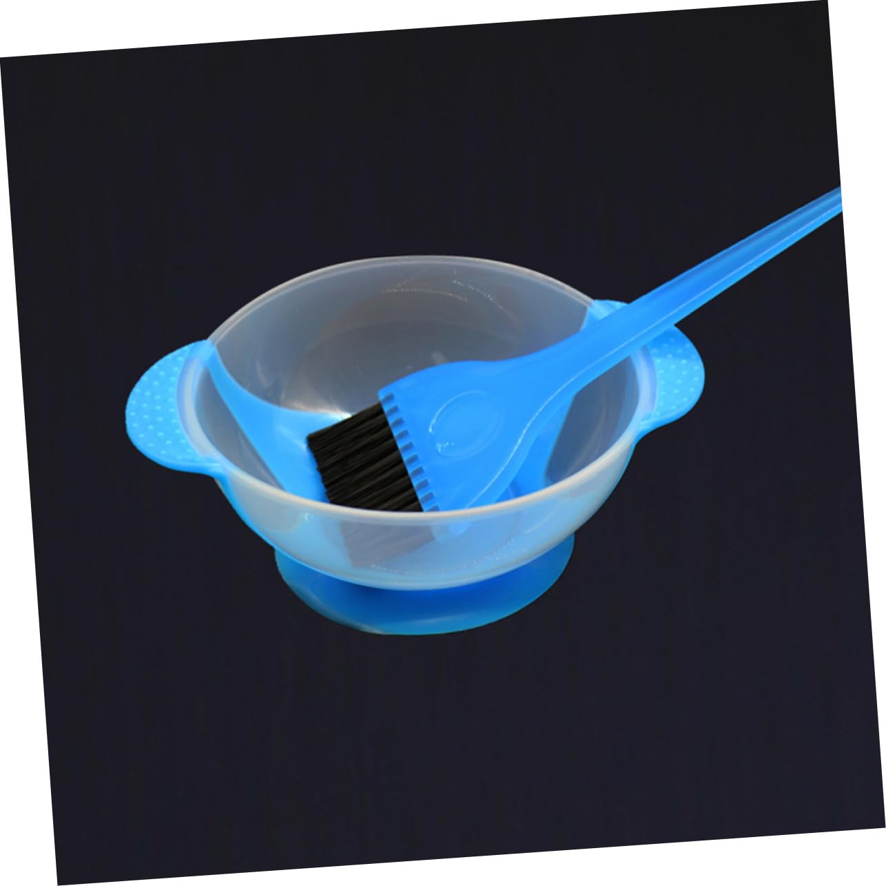 HOODANCOS Hair Dye Mixing Bowl with Brush Set Hair Coloring Tool Kit Styling Bowl for Salons Home