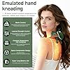 KOFXVADY Shoulder Hand Neck Massager Fingers with Heat Simulated Human Hand Design Masajeador De Espalda Y Cuello for Pain Relief Deep Tissue and Back Pain Relief-Green #1