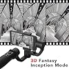 hohem 3-Axis Gimbal Stabilizer for iPhone 13 12 11 PRO X XR XS Smartphone with 3D Inception Sport Mode Object Face Tracking Motion Time-Lapse Quick Balance Handheld Gimbal for Vlog Youtuber Live Video