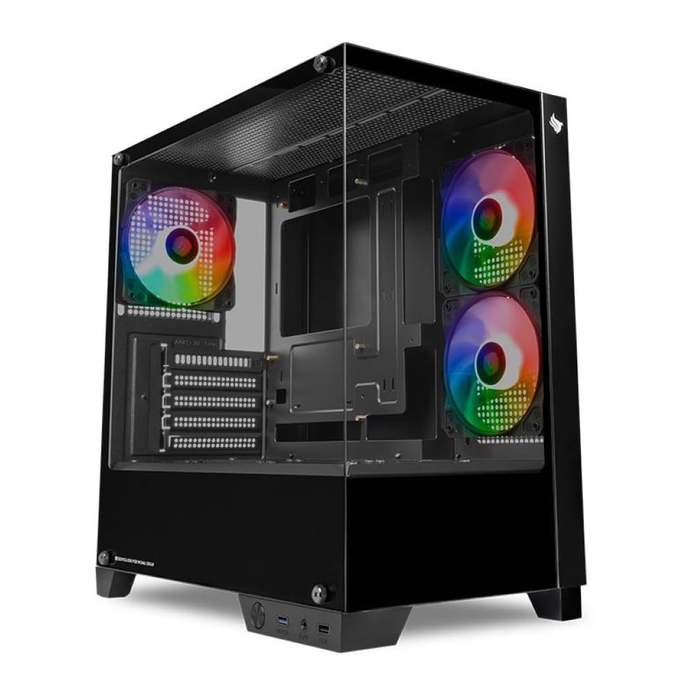 Gabinete Gamer Pichau Magpie 4XB | Mini-Tower | Lateral de Vidro