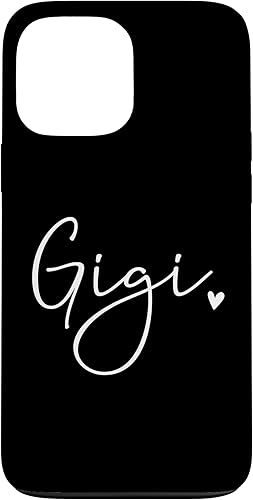Funda para iPhone 13 Pro Max Gigi Heart Graphic Grandma