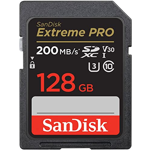 SanDisk Extreme PRO 128GB UHS-I U3 SDXC Memory Card
