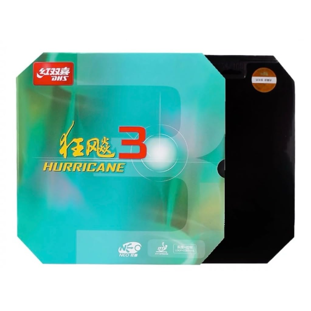 Amazon | NEO版 キョウヒョウ3 狂飙3 卓球ラバー 粘着 (黒, 40/2.1
