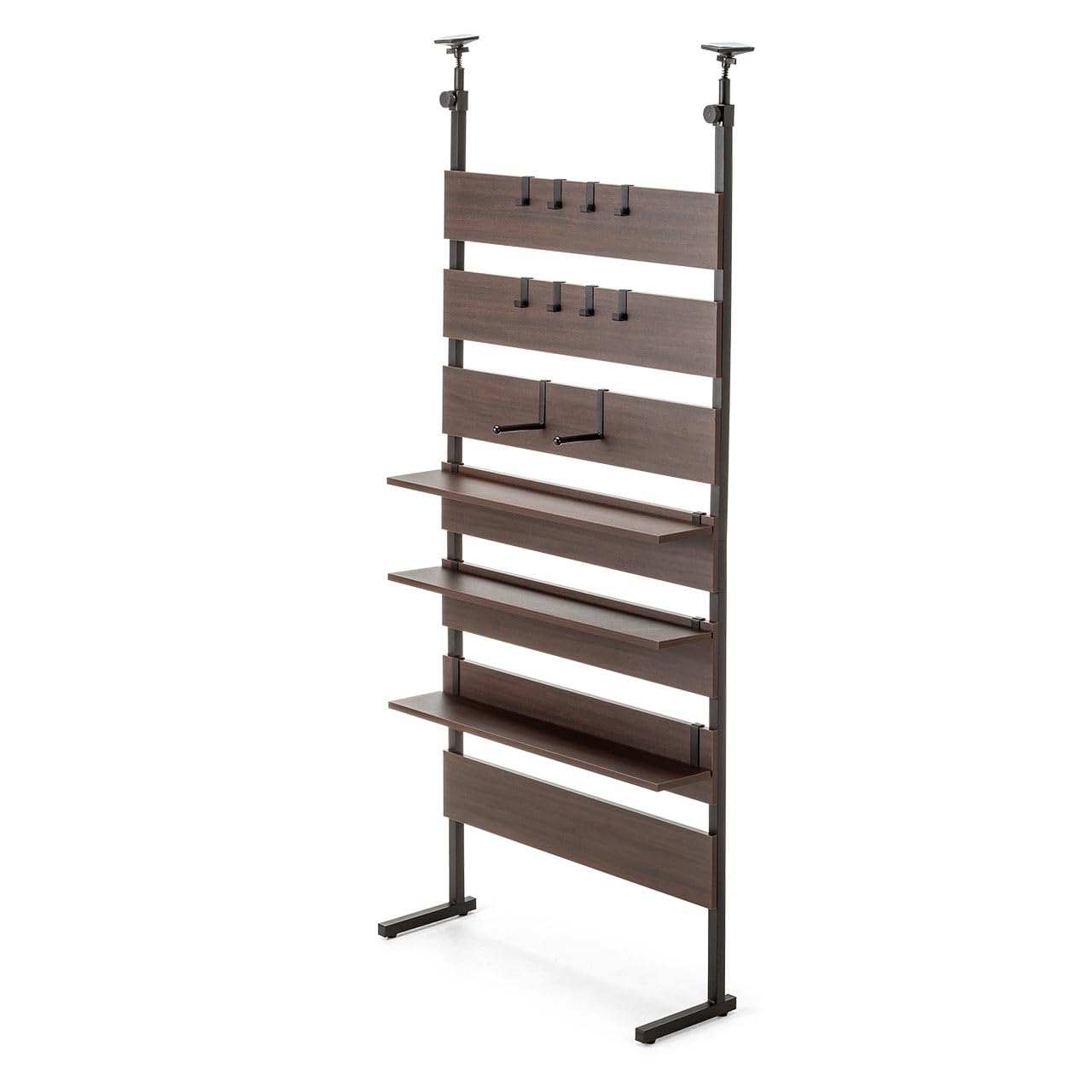 Amazon｜サンワダイレクト 突っ張りラック 棚 幅80cm 壁面収納 高さ194