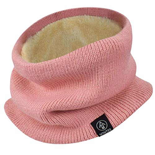 Yuson Girl Schlauchschal Damen Herren Winter Halsschlauch Dick Fleece Halswärmer Fleece Loop Schal Unisex Innenfutter Neckwarmer Multifunktionstuch Strickschal für...