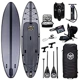 South Bay Board Co. - 11’6 Hippocamp Inflatable Stand Up Paddle Board - Premium ISUP All-In-One Pack