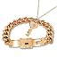 Square Lock Rose Gold