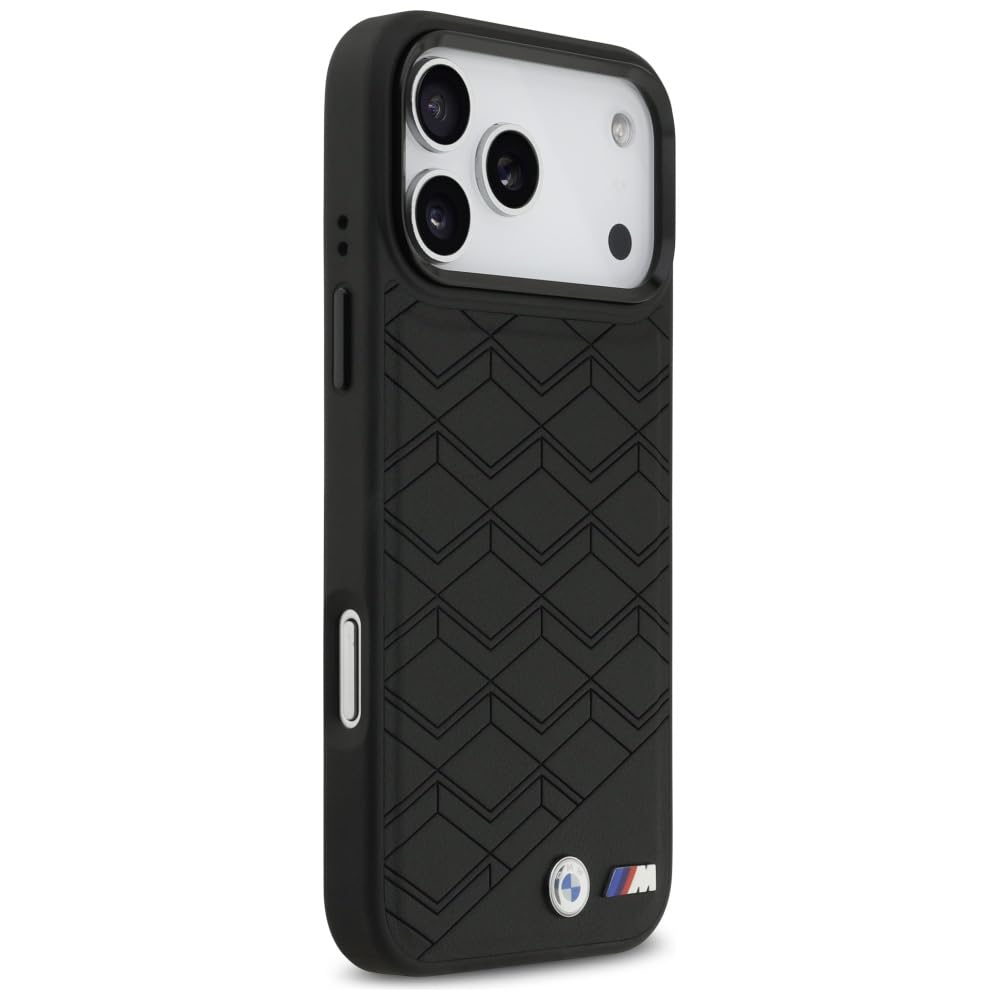 CG MOBILE BMW Logo en forme de M compatible avec MagSafe Coque pour iPhone 17 Pro Max (noir)