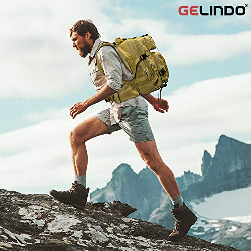 Gelindo Military Tactical Backpack, Army Molle Bag, Assault Backpacks, Small Rucksack for Hunting, Camping, Trekking, School, 35L