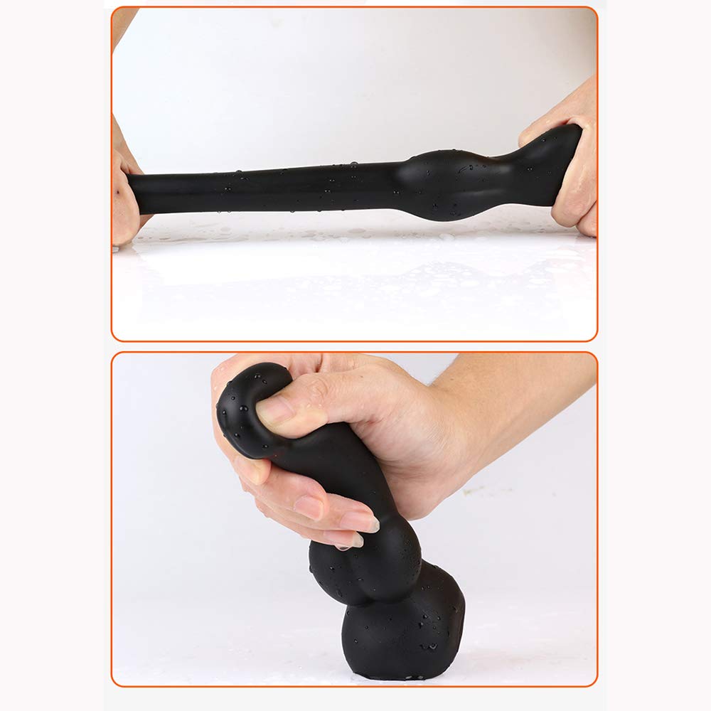 Jinqian Silicone Soft Dildo Butt Plug Prostate Massage Anus Dilator for  Men, Vagina Masturbators Erotic Sex Toy for Women SM Gay Sex Plugs (Length  - 18 cm Gold) : Amazon.de: Health &