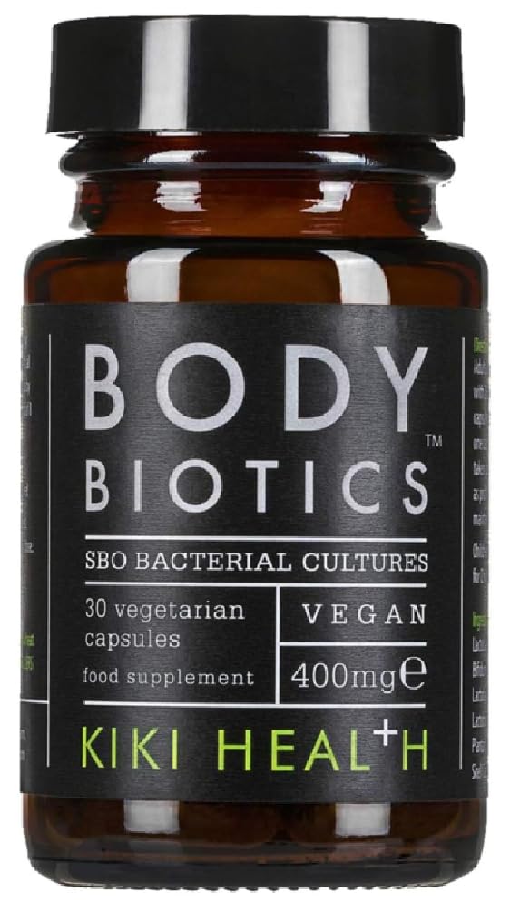 Kiki Health - Body Biotics Capsules | Probiotic Support, 400mg - 30 Vegan Capsules