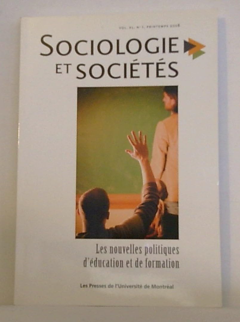 SOCIOLOGIE ET SOCIÉTÉS VOL.40 NO.01 [Paperback]