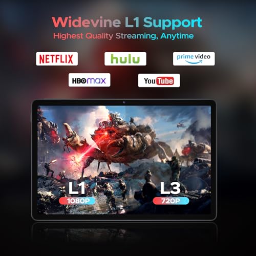 DOOGEE U11 Pro Newest Android 16 AI Tablet, 11 Inch Android Tablets, 30GB RAM+256GB ROM/2TB, 90Hz Octa Core, 8580mAh Battery, Widevine L1|Gemini AI|5G WiFi, Tablet with Pen, Keyboard, Mouse&Case-Gray - Image 7