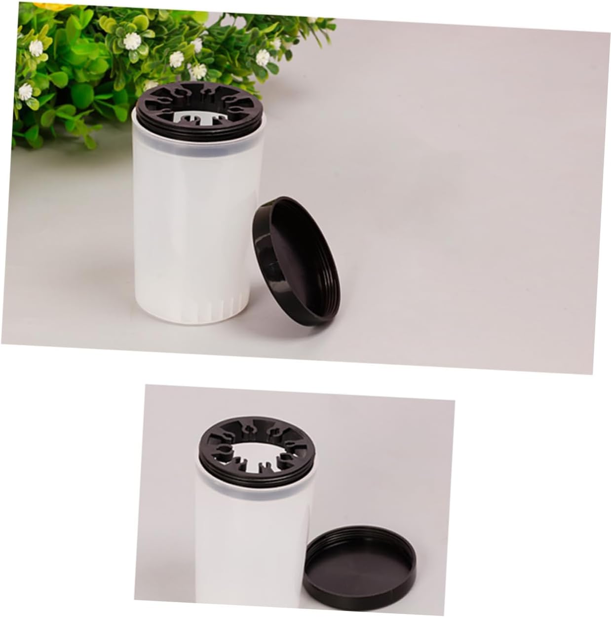 Pen Wash Cup for Artists 2Pcs Portable Plastic Cleaners