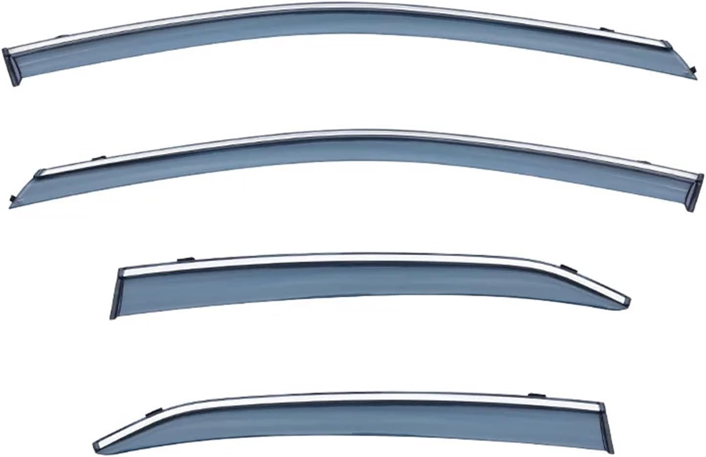 バックミラー用レインバイザーアイブロウ トヨタ カムリ XV70 2018-2021に適合。クロームウィンドウトリム、サンバイザー、