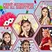 Z-CHARMMY Crazy Hair Day Accessories for Girls, Funny Hair Clips for Kids, Cute Cartoon Clips for Kids, 5 Pieces