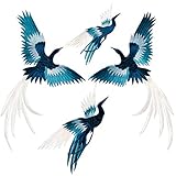 Feines Phönix-Patches-Sticker: Kann aufgenäht oder gebügelt werden.