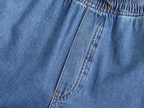 Lazy Drawstring Denim Pants Women Nordic Minimalism Sky Blue Loose Jeans Boyfriend Harem Jeans Women4