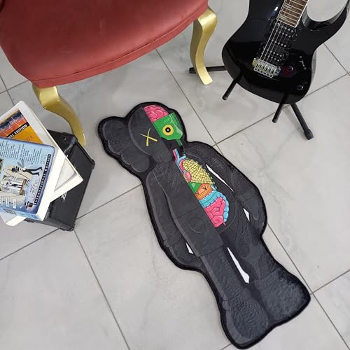 Tapete Decorativo en Forma de Zapatilla 1.3x3 ft miniatura 2
