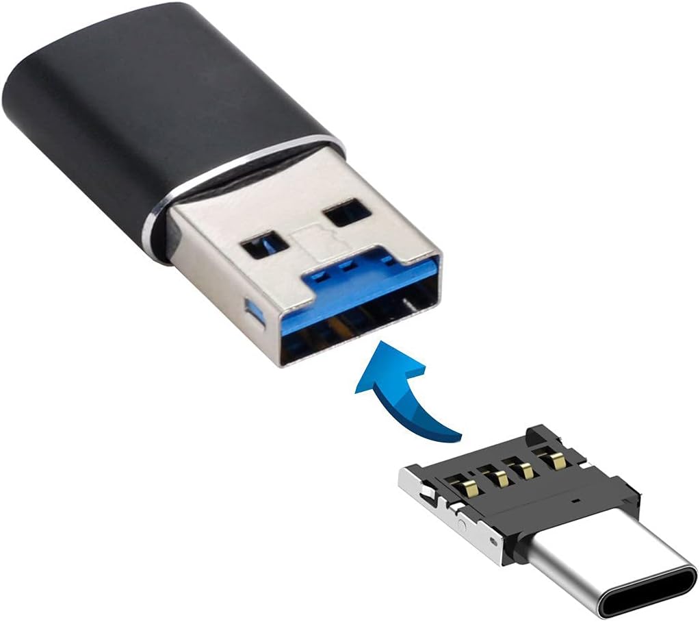 cablecc USB 3.0 to Micro SD SDXC TF Card Reader with Micro Type-C USB-C OTG Adapter for Tablet/Cell Phone…