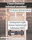 Schlagwerk CP585 Cajon Super Agile Cappuccino - individuell und stufenlos einstellbare Snare Technologie - fetter Bass, brilliante Snare, kraftvolle Slaps - inklusive Sitzkissen - Made in Germany