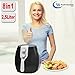 Produktbild HEISSLUFT FRITTEUSE - FRITTEUSE ohne FETT für leckeres, gesundes FRITTIEREN ohne ÖL - FRITEUSE OHNE FETT - HEISSLUFTOFEN - UMLUFTOFEN - MINI BACKOFEN - TISCHBACKOFEN - HEISSLUFTGARER - HEISSLUFTFRITTE