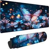 【TAPIS DE SOURIS XXL】 : Ce tapis de souris gaming de grande taille 700 x 350 x 3mm, s'adapte parfaitement à votre bureau et offre une liberté de mouvement optimale.