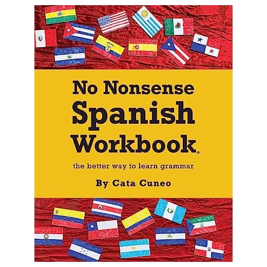 No Nonsense Spanish Workbook: Jam-packed with grammar teaching and activities from beginner to advanced intermediate levels