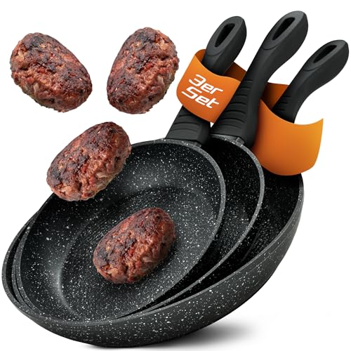 Imagen de ITSS4You itss 4you it de 3000 3 Set of Forged Aluminium Frying Pans