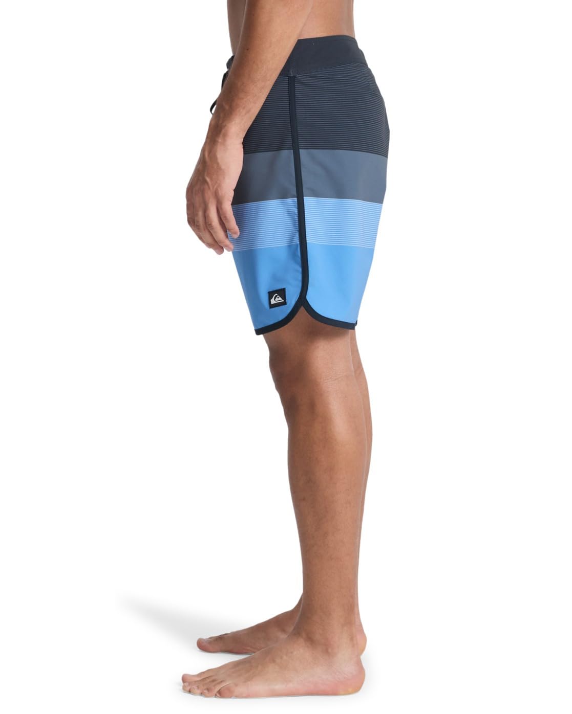 Quiksilver Surfsilk Scallop 18" - Boardshorts - 33 - Braun.