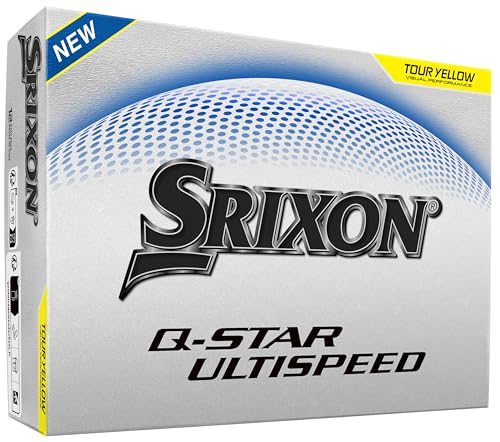 Srixon Q-Star Ultispeed Golf Balls, Tour Yellow by Srixon - Used condition - CA$27.51