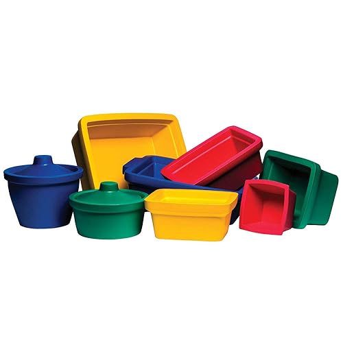 Miniatura 2 de Sartén verde extra pequeña  Soporte para hielo de 1 litro  Recipiente de hielo apilable, ligero y a prueba de fugas  Contenedores de muestra