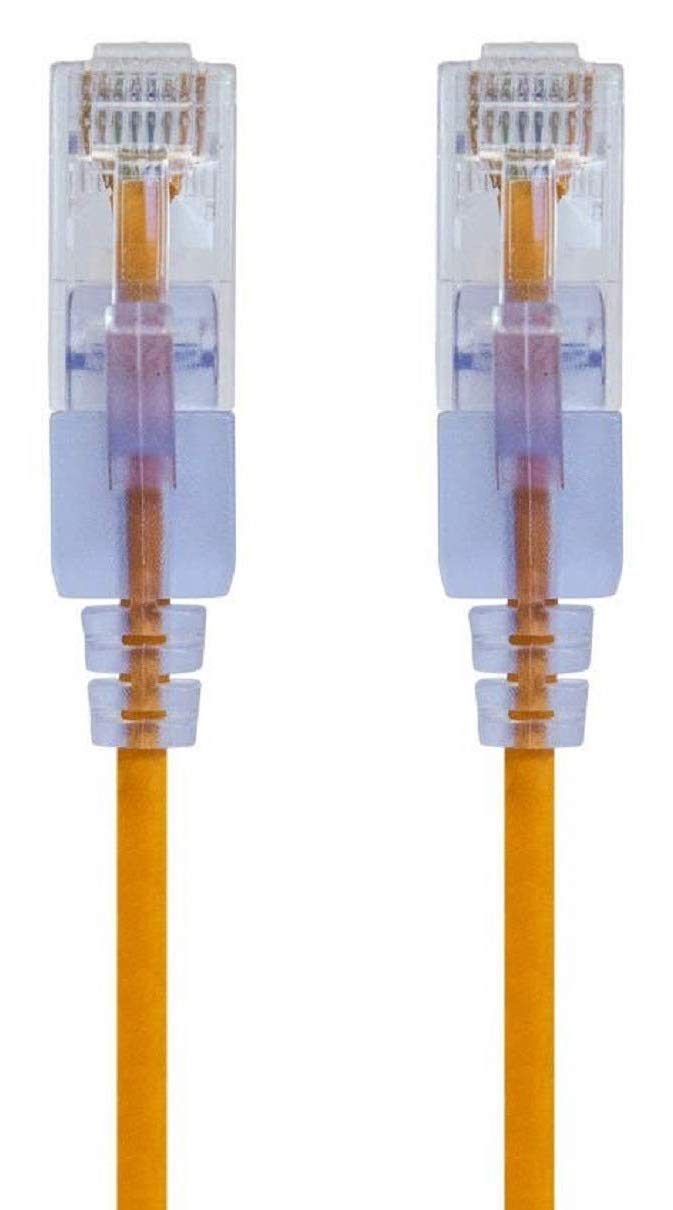 Monoprice Cat6A Ethernet Patch Cable - Snagless RJ45, 550Mhz, 10G, UTP, Pure Bare Copper Wire, 30AWG, 10-Pack, 1 Feet, Black - SlimRun Series — Amazon image 14