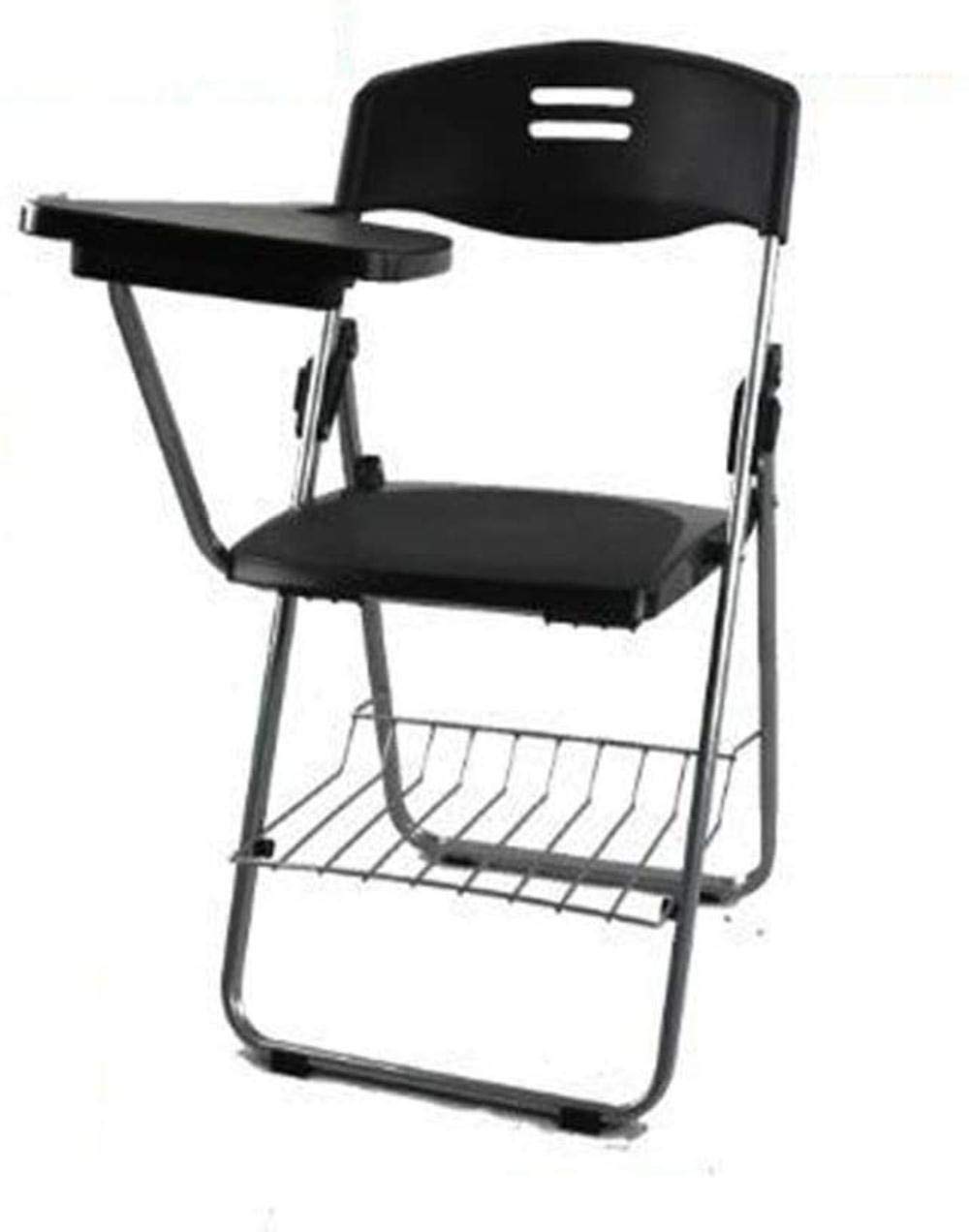 Lot 6 Chaises En Plastique Forme Ergonomique Dossier Haut Noir/gris