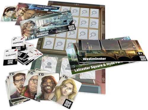 Jeu d'enquête et de coopération Lucky Duck Games Chronicles of Crime Enquêtes Criminelles - vue 8