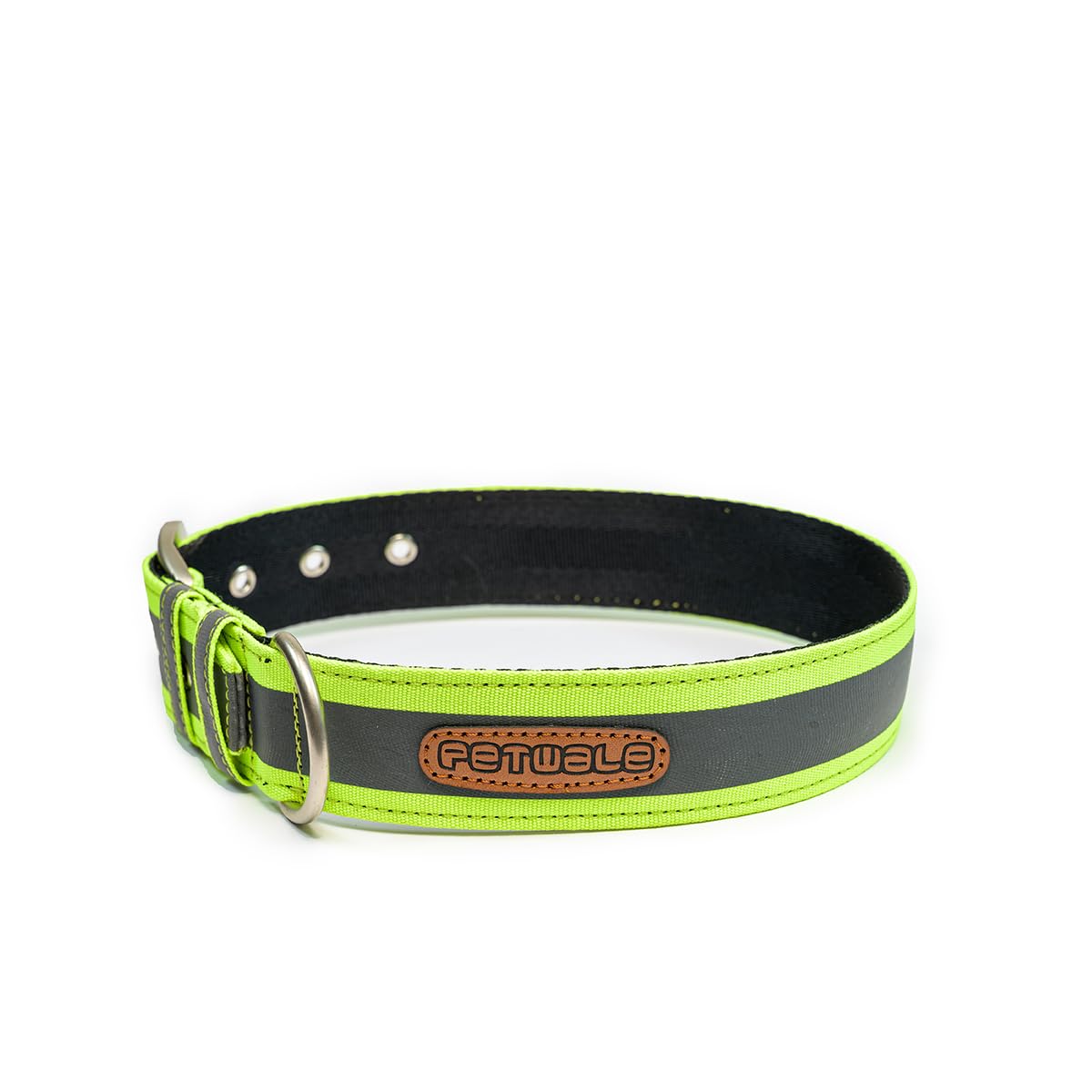 PetWale Reflective Green Dog Collar | Comfortable Fit | Stylish Design | Easy to use | Suited for Small Breeds Like Lahsa, Terrier & More | Size S (B073PVNDTV) Amazon Price History, Amazon Price Tracker