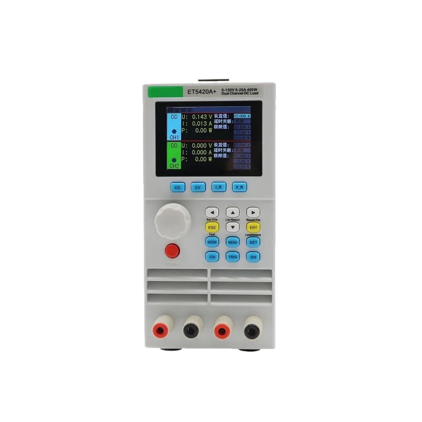 DC Elektronische Last Programmierbare ET5410A+ ET5420A+ USB Netzteil 500V40A 400W Digital Batterie Tester(ET5420A Plus)